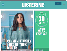 Tablet Screenshot of listerine-me.com